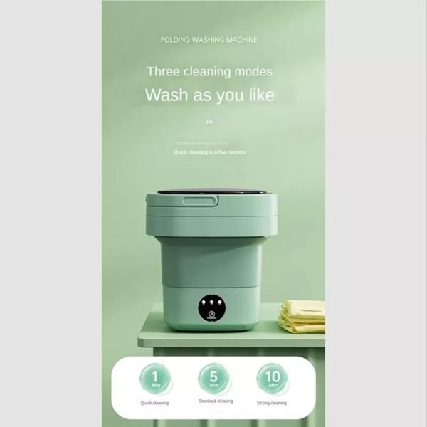 Mini Foldable Portable Washing Machine - Sasti Deals