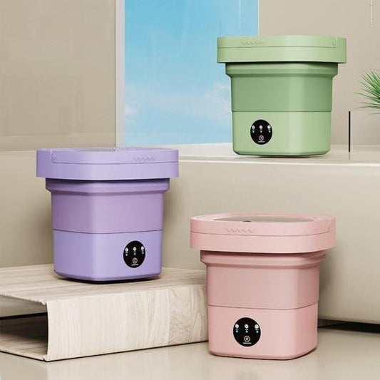 Mini Foldable Portable Washing Machine - Sasti Deals